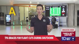 FAA cuts cause flight delays, cancellations at Tampa airport