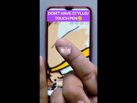 🌈HOW TO MAKE TOUCH PEN/STYLUS✏️#shorts #shortvideo