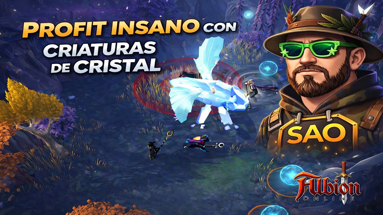 CRIATURAS DE CRISTAL un Contenido ABANDONADO pero con muy BUEN PROFIT en #albiononline