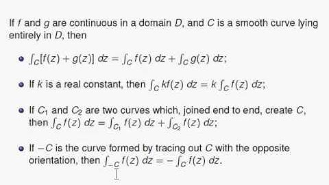 Complex Integrals, Part 3: Evaluating contour integrals