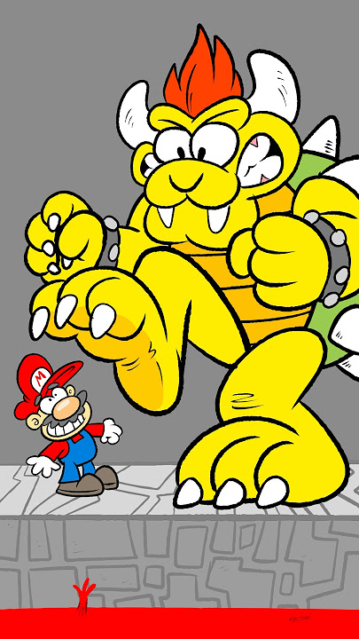 How to Beat Mario #mariobros #animation