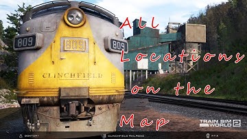 TSW2: A Tour of Clinchfield Railroad (4K)