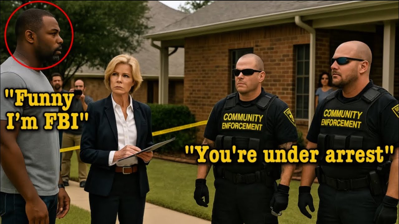 Fake HOA Police Came to Arrest Black Man — Unaware He's The Most Feared FBI Agent