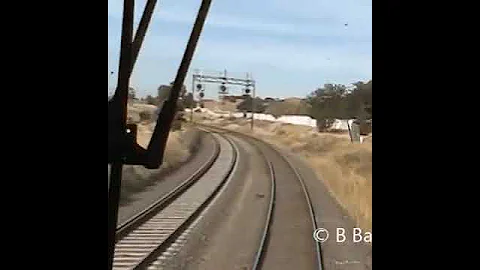 Rare footage of railway line buckling due to high heat
