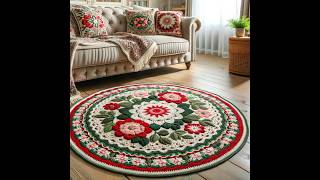Pattern carpet #knitted #crochet #carpet #design