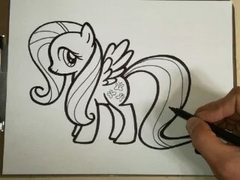 Video: Cómo Dibujar Un Pony Flatershy