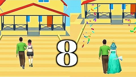 Bridal Dress Up Run Game 3D (Part 8) _ News Update Gameplay 2022_ios, Walkthrough, Android game