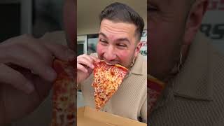 HAD THEM REMAKE THE PIZZA #food #cheese