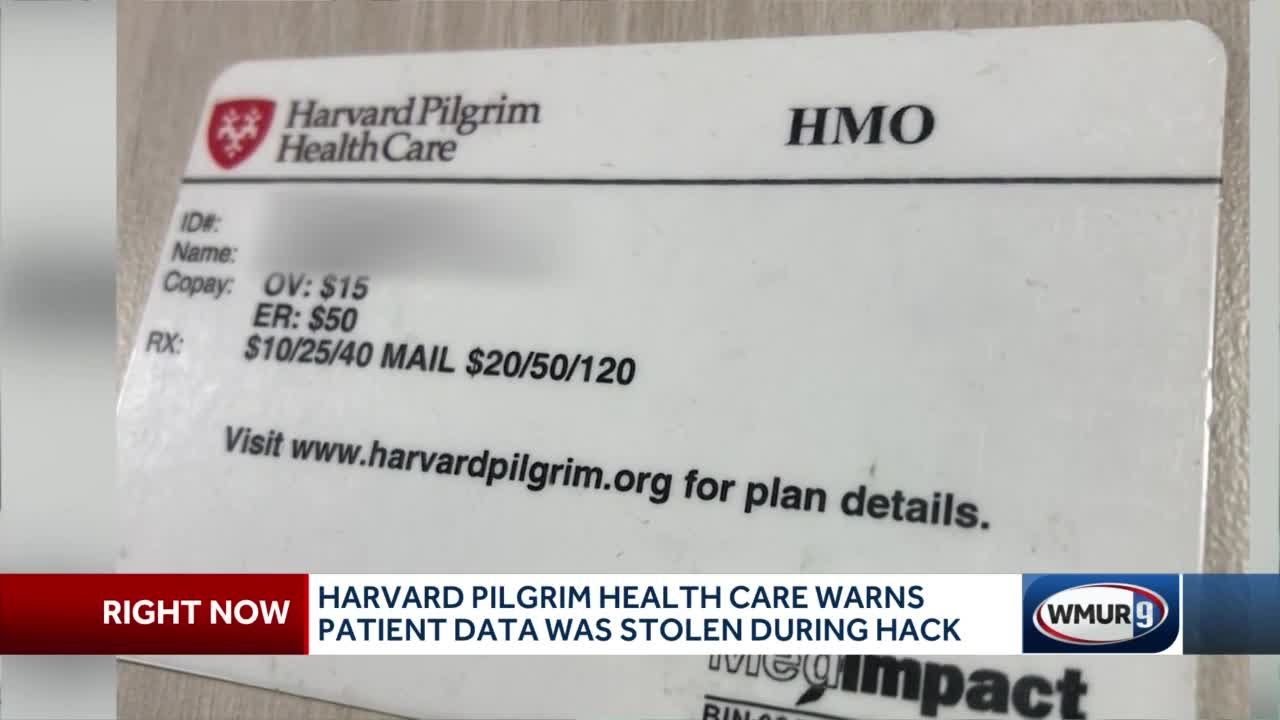 Read more about the article Harvard Pilgrim Health Care warns patient data stolen during hack – WMUR-TV