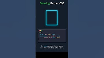 Shadow inside the element #css #webdesign