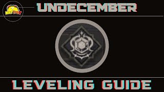 How to level all the things in Undecember -A dummies guide (from a dummy)