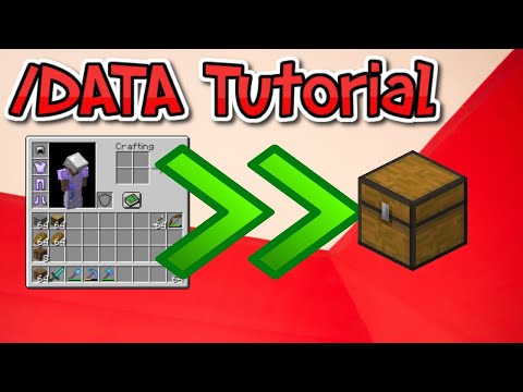 Minecraft /data Command Tutorial