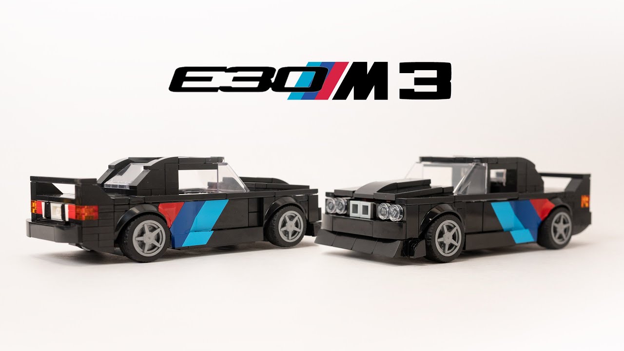 BUILDING THE BMW E30 in 4 minutes! | LEGO MOC - YouTube