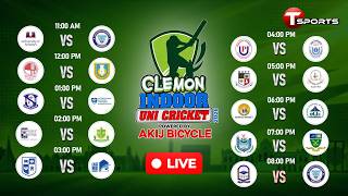 LIVE | Clemon Indoor Uni Cricket 2026 | Day - 2 | Cricket | T Sports