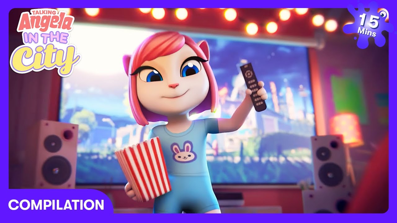 Talking Tom - 波乱の映画鑑賞ナイト！🍿💥 | 子供アニメ | WildBrain