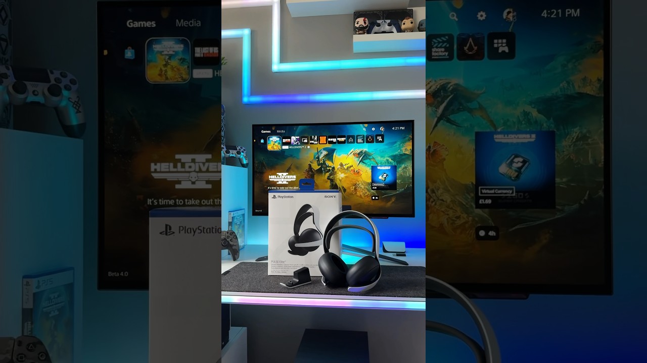 PlayStation PULSE Elite unboxing. Best wireless headset for the PS5?