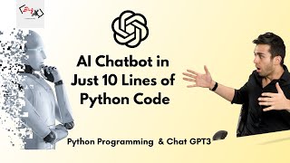 Unleash Your Own AI Chatbot in Just 10 Lines of Python Code And OpenAIs Chat GPT-3 API