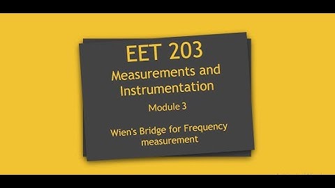 Lecture 25: EET 203| Wien