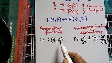generating function:csir physics ..classica:(9) dec 2014