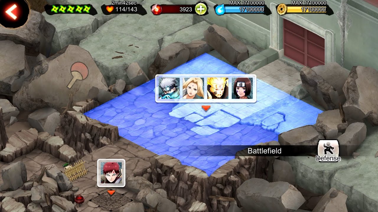 Gokunin Fortress Defence Showcase - Top tips and Guide #3 | Naruto x Boruto: Ninja Voltage