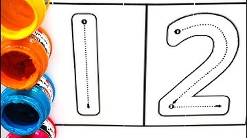 Learn How to Write Numbers, Write number song DIY video