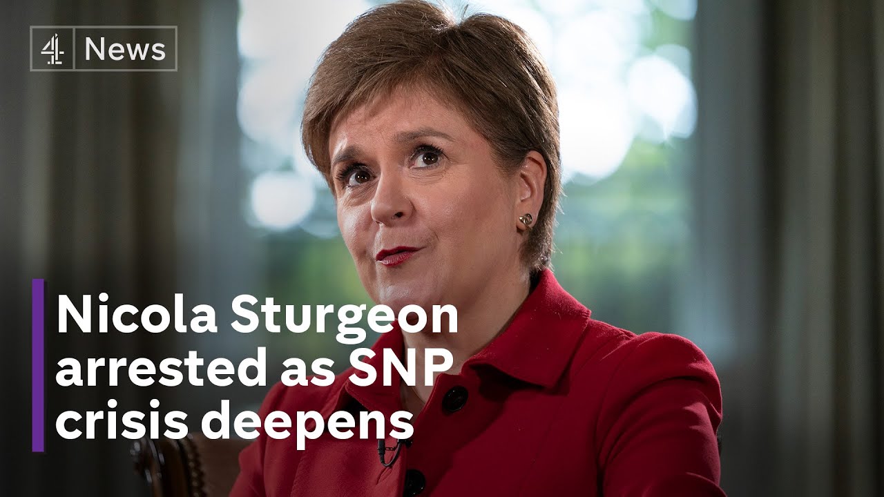 Nicola Sturgeon arrested amid SNP financial inquiry