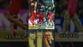 PATIDAR 93(33) STUNS GT! Kohli + Krunal + Captain's Carnage | RCB Qualifier 1 Madness #rcb #kohli