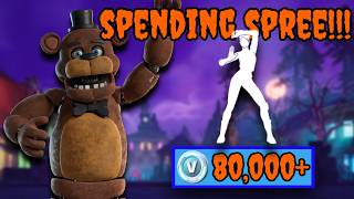 Spending 80,000+ V-BUCKS in FORTNITE!!!! (Spending Spree #28)