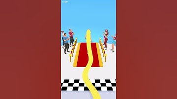 Hair Challenge 💇‍♀️ 👩‍🦰🧖‍♀️  Level 29 Gameplay (Android, ios) #hairchallenge All Levels #shorts