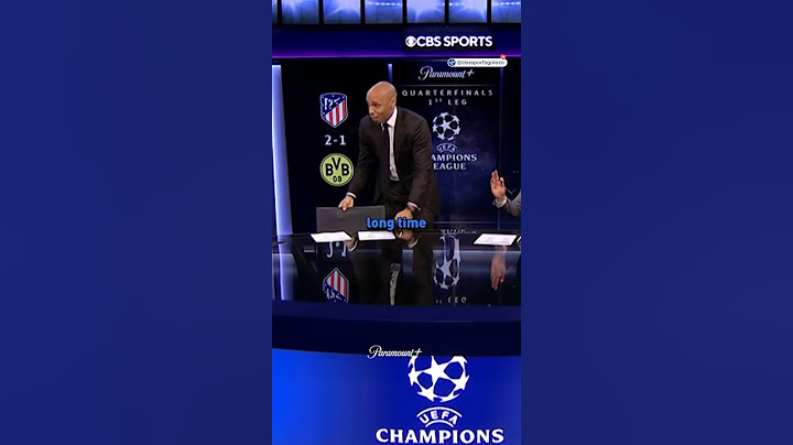 Thierry & Micah said: “We don’t do Europa League” 😂