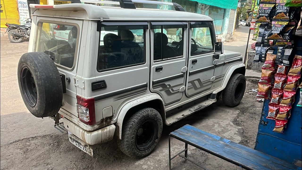 Hello guys #bolero me dal mai diye off road steel rim ,installed new off road steel rim (tyre15inch)