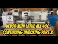 Vevor Mini Lathe MX 400 Part 2 - Setup and Review