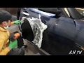 Removal from the car of a vinyl film  2