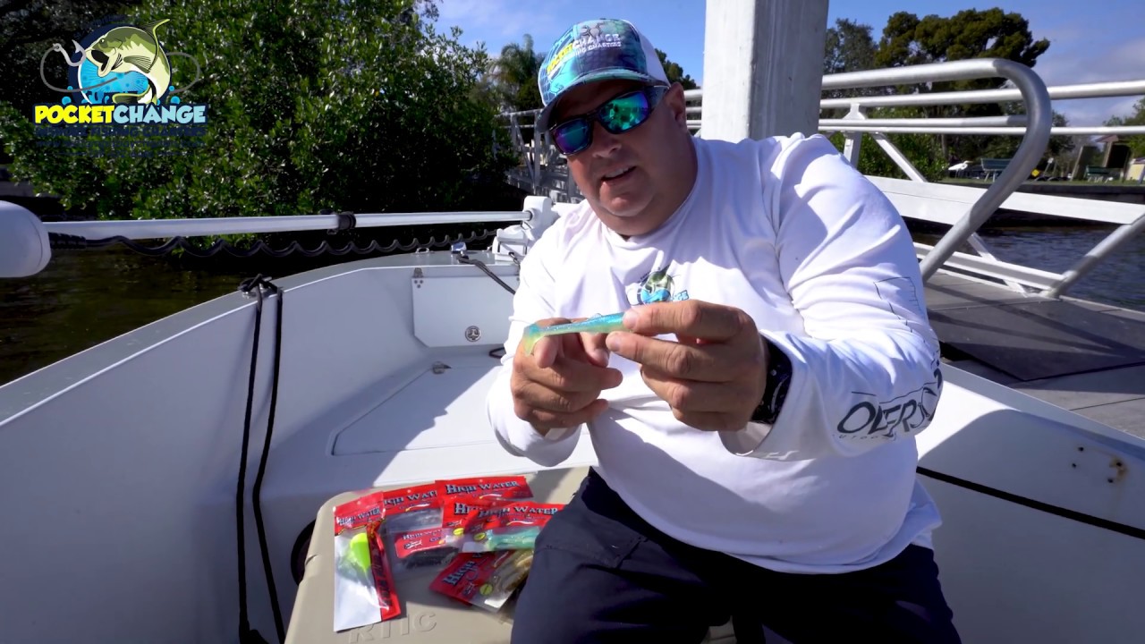 High Water Soft Plastics Review Pocket Change Charters YouTube