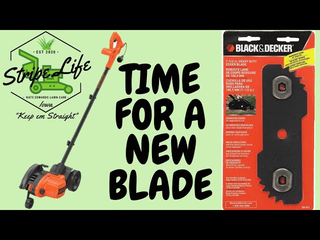 Heavy-Duty Edger Replacement Blade