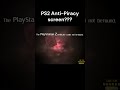 Sony PlayStation 2 Anti Piracy Screen