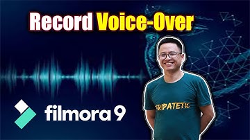 How to record voice over audio in Filmora9