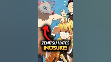 Inosuke’s Bond with Nezuko made Zenitsu Jealous! Demon Slayer #demonslayer #shorts