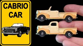 🔥 I Turned a Matchbox 1940 Dodge Truck Into a Convertible... And It Looks Factory Made! 😱