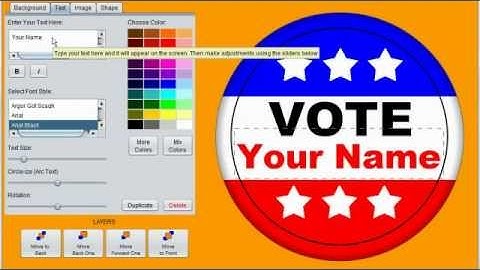 Wacky Buttons: How To Create a Design From a Template