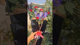 Unique Gift Ideas | Handmade Chocolate rose Bouquet | Perfect for Anniversary ❤️ #giftsidea#bouquet