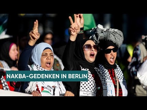 Nakba-Tag: Palästinenser-Kungebung in Berlin friedlich verlaufen | AFP