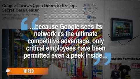 A Look Inside Google