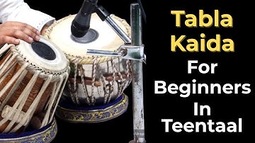 Learn Your First Teentaal Kaida | Tabla Lesson for Beginners | Tabla Tutorial