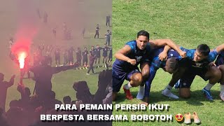 Atmosfir Sidolig pecah!! Aksi BOBOTOH setelah latihan PERSIB usai!! Persiapan Championship Series!!