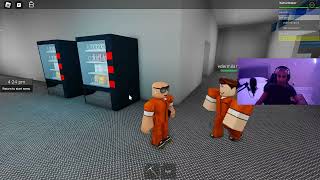 Roblox: Prison Life v2.0 with Creepercompany5 AND A HACKER 