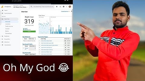 Live Web Story Traffic In Google Analytics | Web Story #bloggingtips #blogging #shorts #shortvideo
