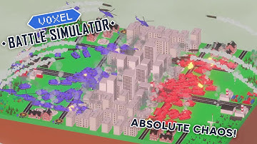 FIRST LOOK AT VOXEL BATTLE SIMULATOR!