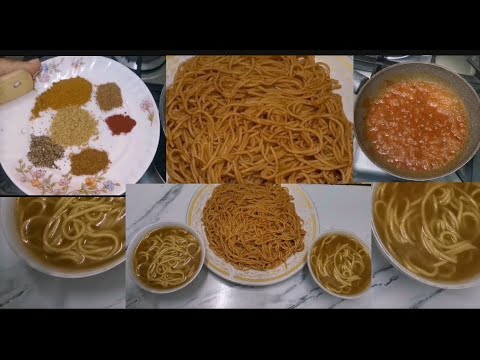 وصفة أعلى المشاهدات الاندومي والاندومي الكوري الحار بأسهل طريقه هنا وبس