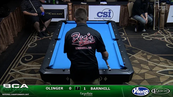 2017 BCAPL Nationals - 9-Ball Challenge: Olinger v...